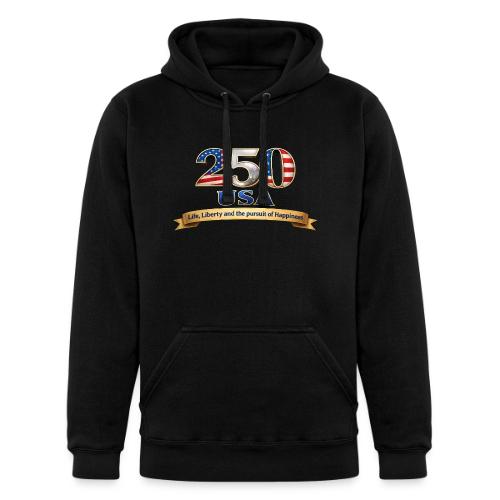 250 USA Liberty Banner - Unisex Heavyweight Hoodie