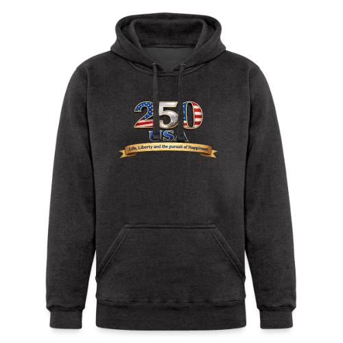 250 USA Liberty Banner - Unisex Heavyweight Hoodie