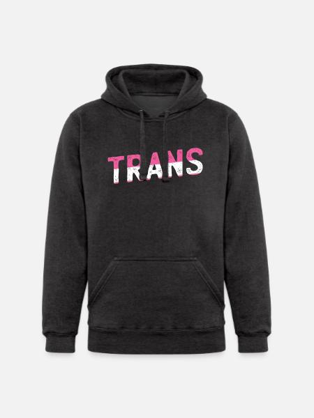 Trans - Unisex Heavyweight Hoodie -