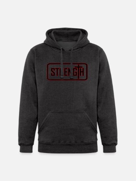 Christian Religious Clothing Strength - Unisex Heavyweight Hoodie -