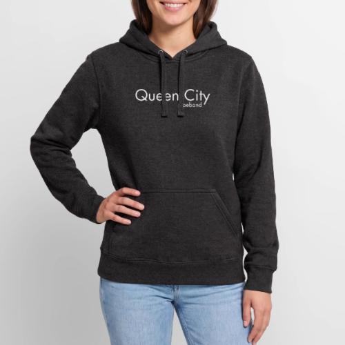 Queen City white - Unisex Heavyweight Hoodie