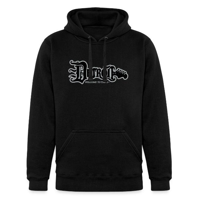 DETROIT GUITAR WTTD BLK SLR REG FONT