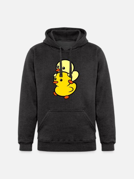 Duckie and Duck - Unisex Heavyweight Hoodie - 