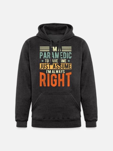 Paramedic - Unisex Heavyweight Hoodie -