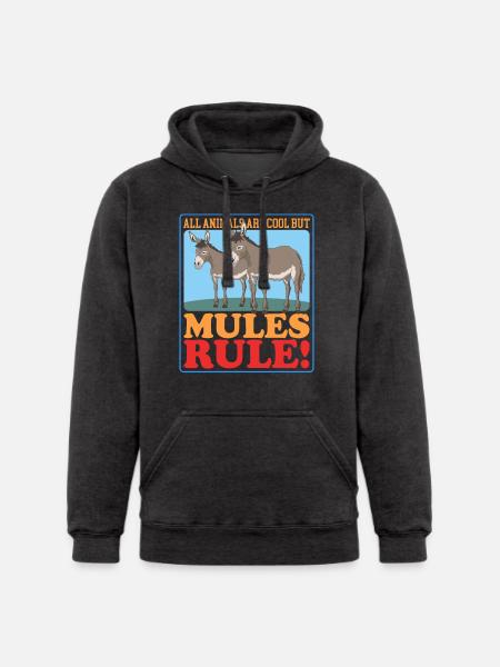 Mule Lover Mules Rule - Unisex Heavyweight Hoodie - 