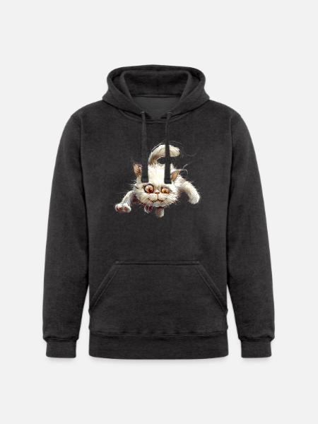 Funny Cat - Unisex Heavyweight Hoodie -