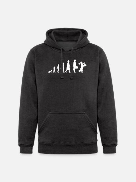 Break Dancer Evolution - Unisex Heavyweight Hoodie -