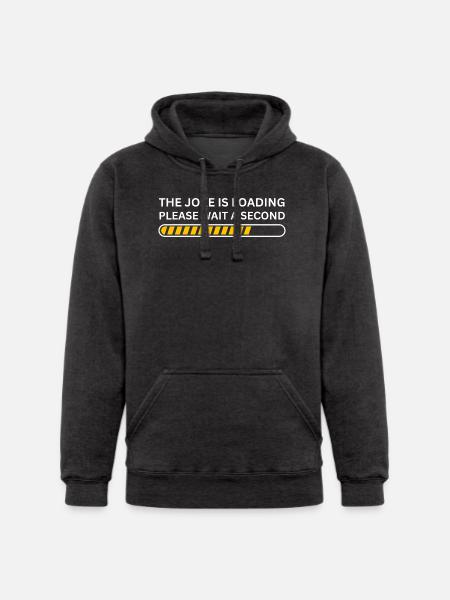 The joke is loading please wait - Unisex Heavyweight Hoodie - 