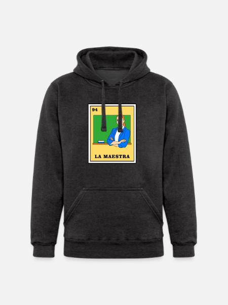 Mexican Lottery La Maestra - Unisex Heavyweight Hoodie -