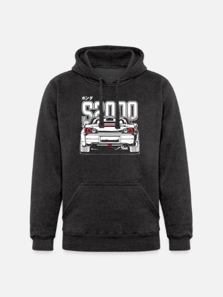 S2000 Ap2abcdabcdabcdwhite Print - Unisex Heavyweight Hoodie -