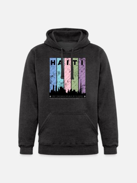 Republic of Haiti - Unisex Heavyweight Hoodie -