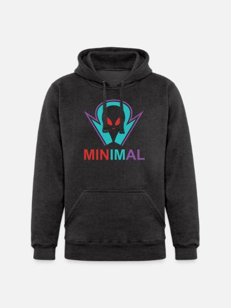 Minimal Alien - Unisex Heavyweight Hoodie -