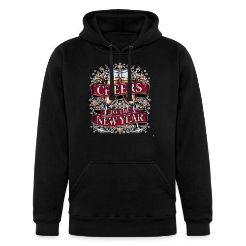 New Year's Champagne T-Shirt - Unisex Heavyweight Hoodie