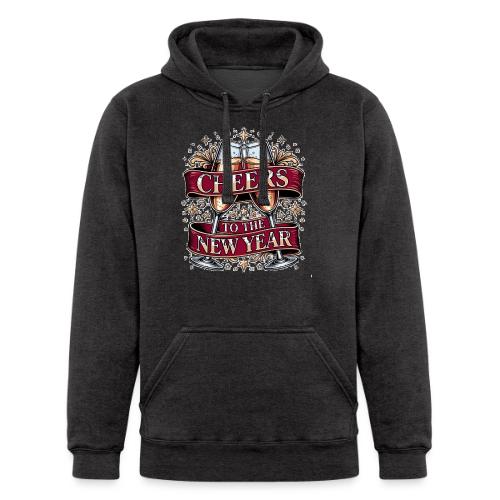 New Year's Champagne T-Shirt - Unisex Heavyweight Hoodie