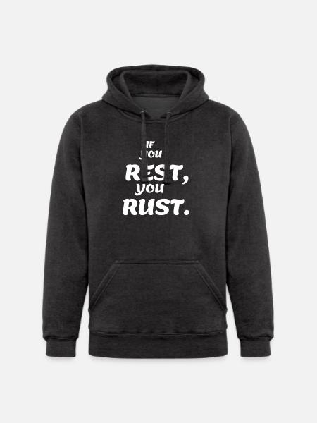 If You Rest - Unisex Heavyweight Hoodie -