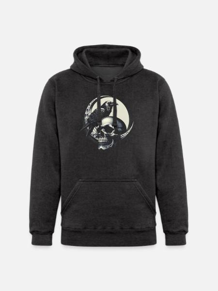 Lunar Sentinel - Unisex Heavyweight Hoodie -