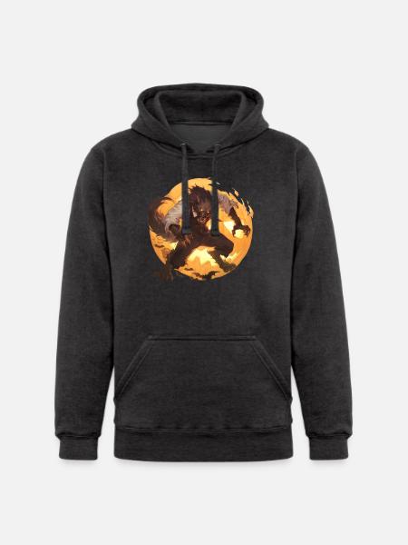 Werewolf Halloween - Unisex Heavyweight Hoodie -
