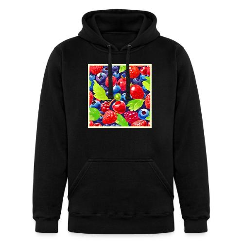 Summer Berry Medley - Unisex Heavyweight Hoodie