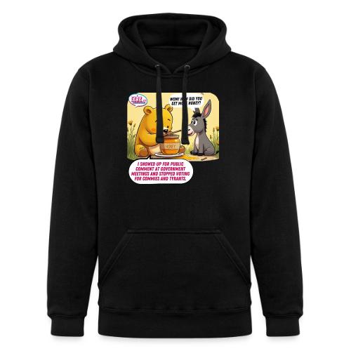Honey Bear - Fire Tyrants - Unisex Heavyweight Hoodie