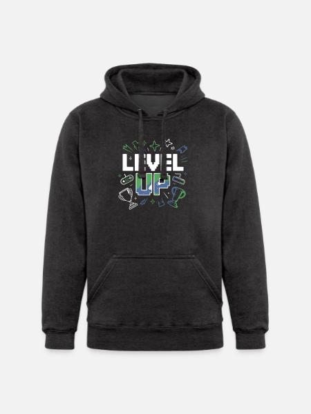 Level Up - Unisex Heavyweight Hoodie - 