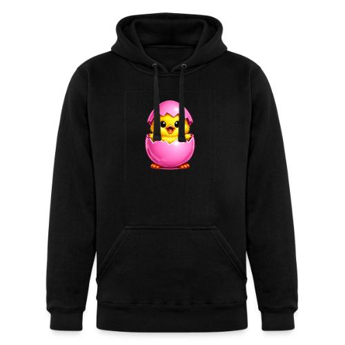 Easter Chick Pink - Unisex Heavyweight Hoodie