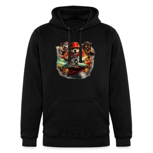 Urban Beat Dog Heroes - Unisex Heavyweight Hoodie
