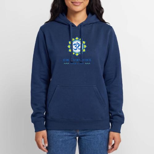 Om Sunshine Yoga transparent back original file - Unisex Heavyweight Hoodie