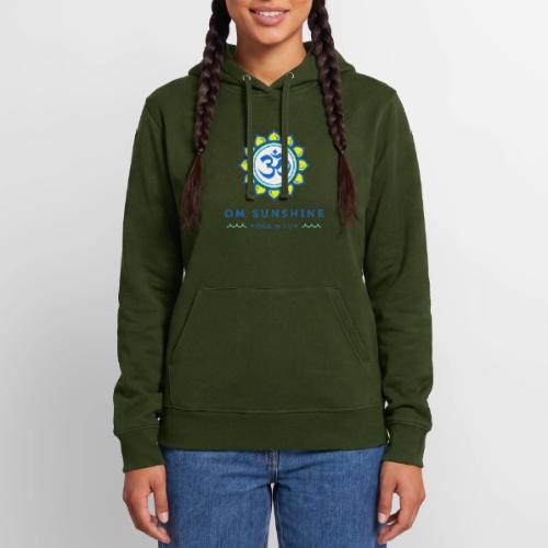 Om Sunshine Yoga transparent back original file - Unisex Heavyweight Hoodie