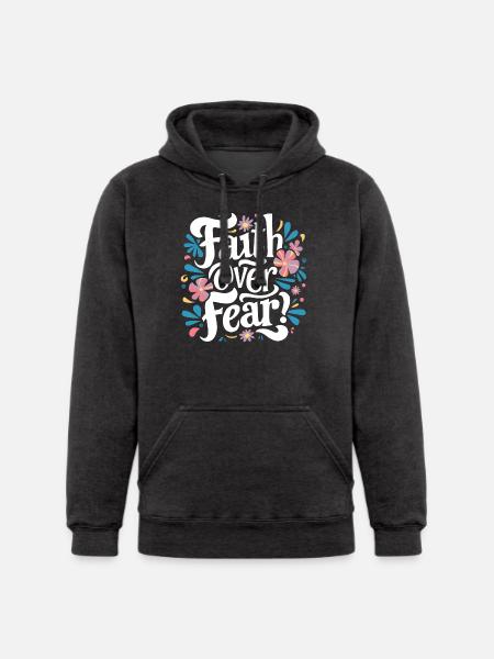 faith over fear - Unisex Heavyweight Hoodie -