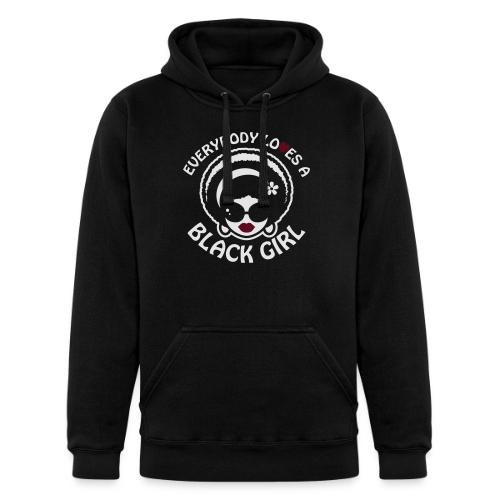 Everybody Loves A Black Girl - Version 1 Reverse - Unisex Heavyweight Hoodie