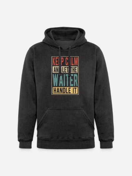 Waiter Retro Gift - Unisex Heavyweight Hoodie -