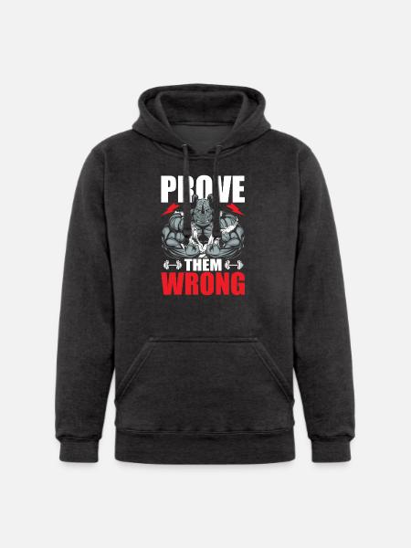 Prove them wrong - Unisex Heavyweight Hoodie -