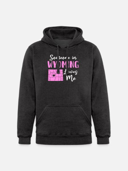 Someone In Wyoming Loves Me - Unisex Heavyweight Hoodie - 