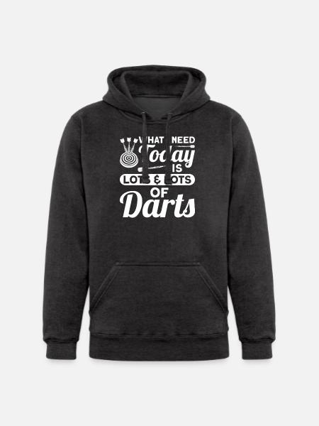 Darts Dart Player - Unisex Heavyweight Hoodie - 