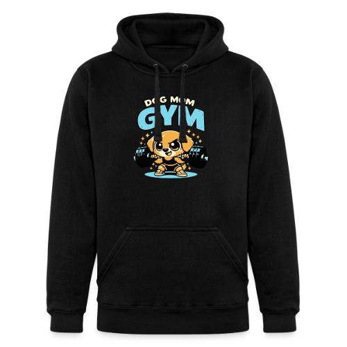 Chibi Dog Gym Workout - Unisex Heavyweight Hoodie