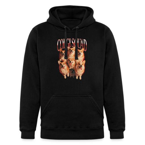 Corgi Squad Funny Dog Lover Vintage Shirt - Unisex Heavyweight Hoodie