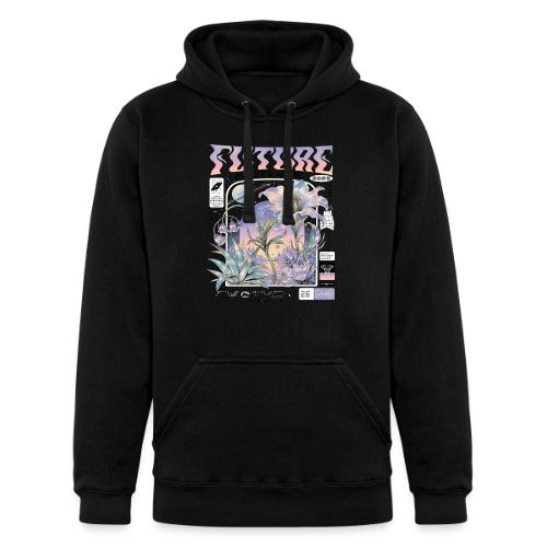 Future Nature Retro-Futuristic - Unisex Heavyweight Hoodie