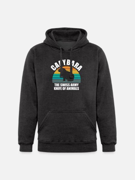 Capybara zoo animal design - Unisex Heavyweight Hoodie -