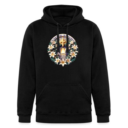 Easter The Tomb Is Empty T Shirt, Christian Gift - Unisex Heavyweight Hoodie