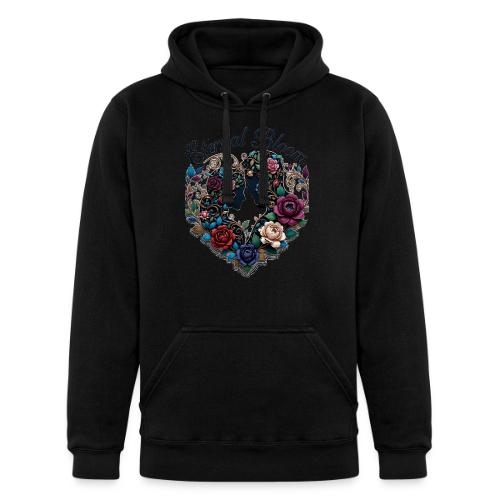 Eternal Bloom Embrace T-Shirt - Unisex Heavyweight Hoodie