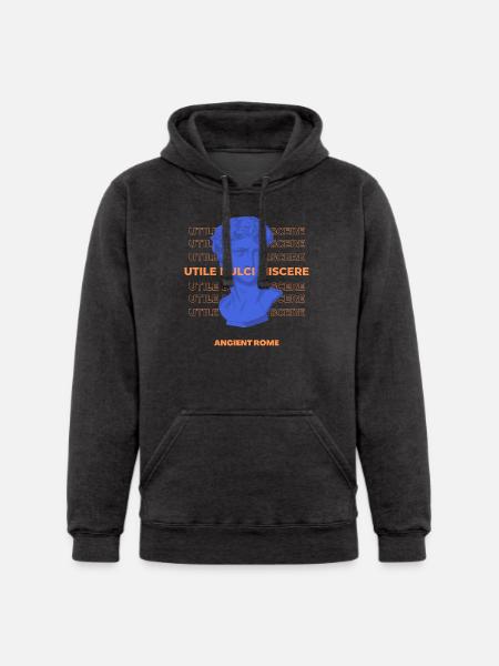 Latin Quote Roman Art - Unisex Heavyweight Hoodie -