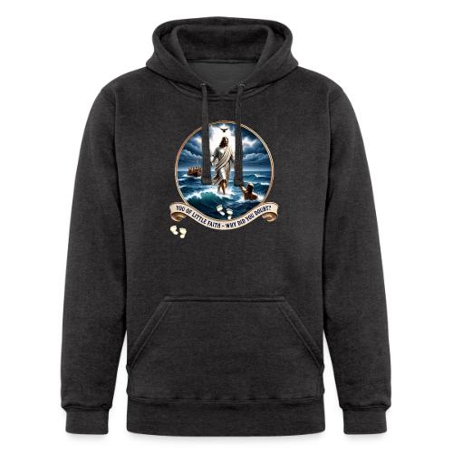 Walking On Water Faith T Shirt, Christian Miracle - Unisex Heavyweight Hoodie