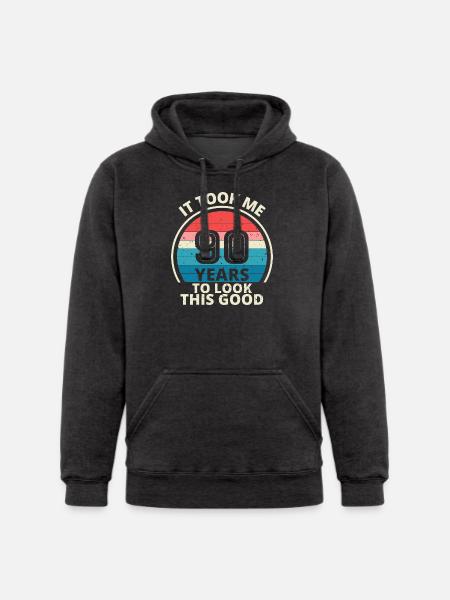 90th Birthday - Unisex Heavyweight Hoodie -