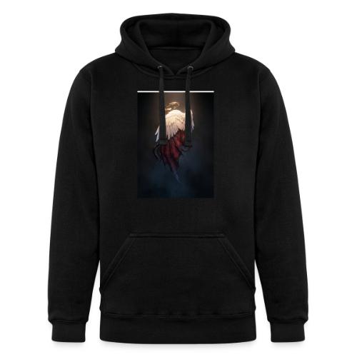 Angel vs Demon Wings Dark Aesthetic Gothic T-Shirt - Unisex Heavyweight Hoodie