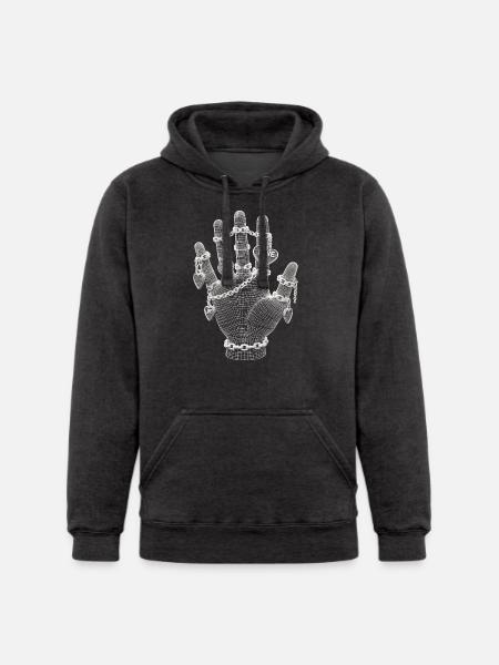 Love hand - Unisex Heavyweight Hoodie -