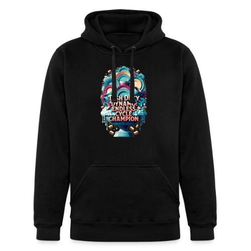 Dish Duty Dynamo T Shirt, Endless Cycle Champion - Unisex Heavyweight Hoodie