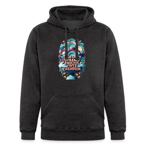 Dish Duty Dynamo T Shirt, Endless Cycle Champion - Unisex Heavyweight Hoodie