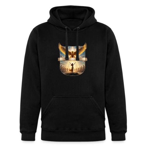 Women’s Day Eagle Matriarch T Shirt,, Gift for Mom - Unisex Heavyweight Hoodie