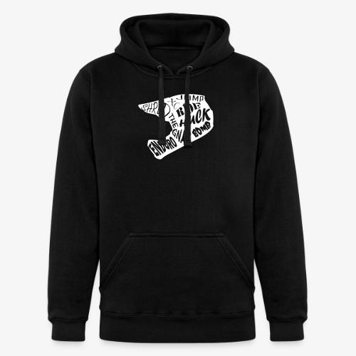 MTB Slang Helmet - Unisex Heavyweight Hoodie