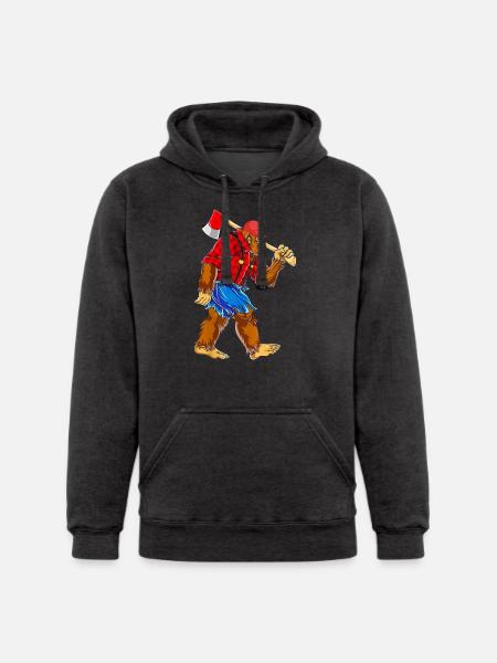 Logger Big Foot - Unisex Heavyweight Hoodie -